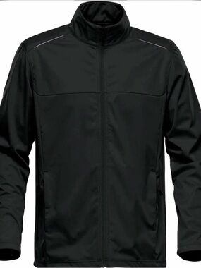 Stormtech Performance Men’s Softshell Jacket Black Full Zip Lightweight XL NWT